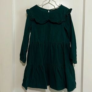 H&M dark green dress